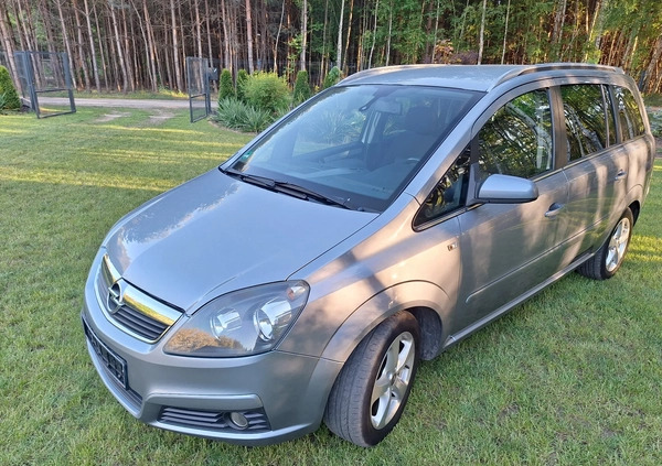Opel Zafira cena 14300 przebieg: 195678, rok produkcji 2005 z Białobrzegi małe 106